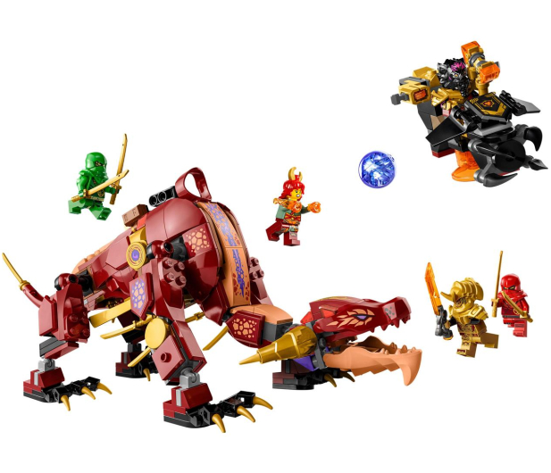 LEGO Ninjago 71793 Lawowy smok zmieniający się w falę ognia - 1144474 - zdjęcie 2